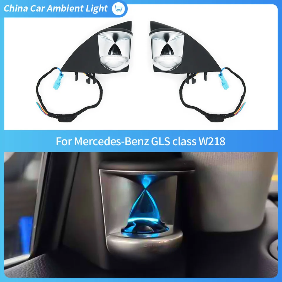 Vhodné pre Mercedes-Benz CLS W218 Ambient Light Bo Modifikácia Tweeter Modifikácia Tweeter Synchrónny 12 farebný nastavovací nástroj