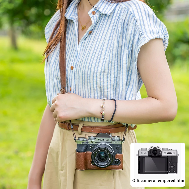 Vhodné pre ochranné puzdro Fuji XS20 XS20 PU BASE BASE XS10 KAŽDÉ KAŽDÉ KAŽDÉ KATOPODY XT50 KAMERA CAMERA AKONÁRSKÉ PRÍSLUŠENIE XT20 Prenosné ochrany