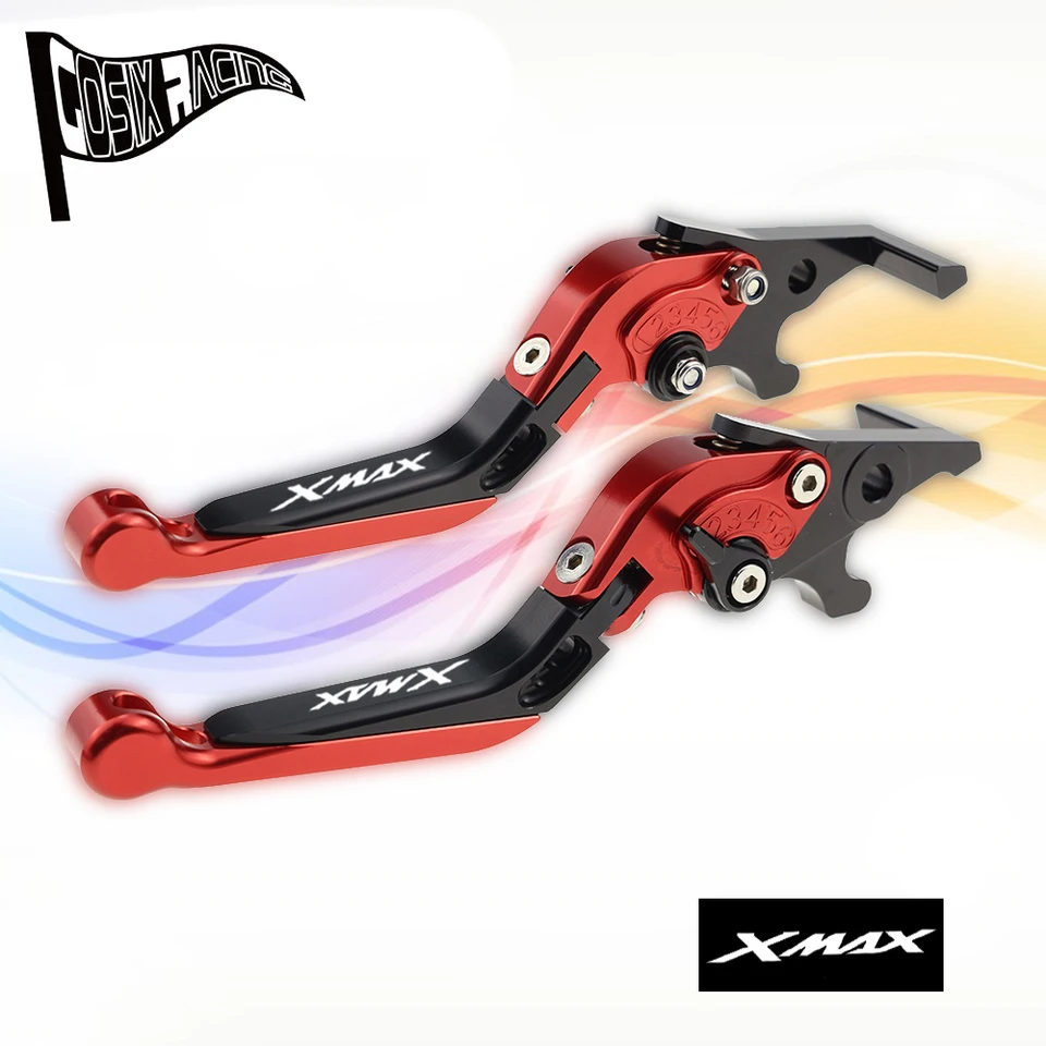 Vhodné pre Xmax 300 XMAX 250 2018-2022 Motocykel CNC príslušenstvo skladacie sklopné roztiahnuteľné páky brzdovej spojky Nastaviteľné sada rukoväte