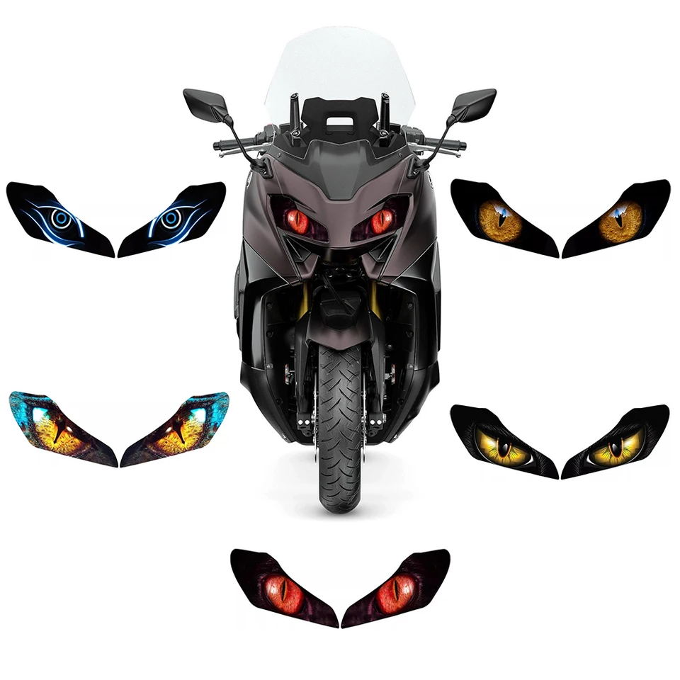 Vhodné pre Yamaha T-Max 560 Max 560 Svetlomety, priehľadné nálepky, Film na ochranu pred svetlometom, dekorácia svetlometov