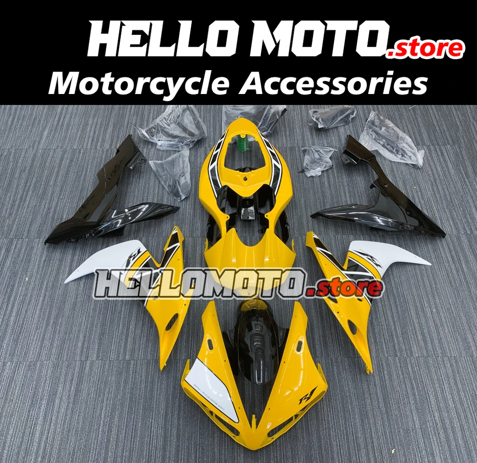 Vhodné pre YZF-R1 YZF R1 2004 2005 2006 Motocykel škrupin Spoiler SPOLOT Bodywork Sada Ab Vstrekovacie formovanie RN12