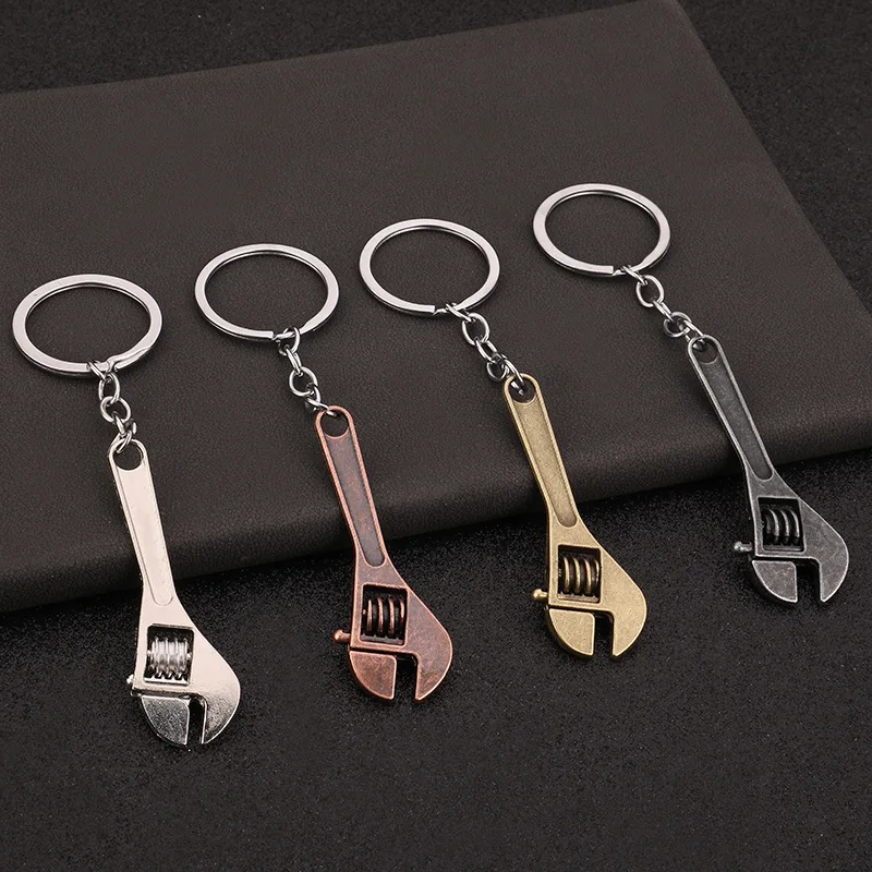 Vhodný na simulačný nástroj Keychain Metal Creative Nastaviteľný kľúče kľúče