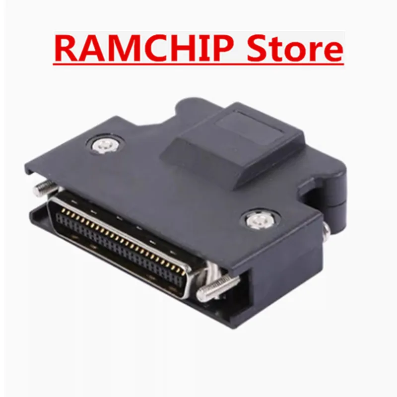 Vhodný pre konektor Mitsubishi MR-J3CN1 CN2 Yaskawa Delta Panasonic Servo Drive 50 Pin zástrčka SM-50p
