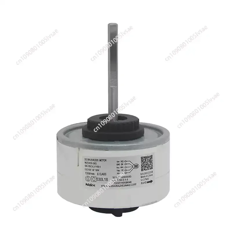 Vhodný pre midea klimatizáciu jednosmerného ventilátora Motor WZDK58-38G DC310V 58 W kefový klimatizačný diel
