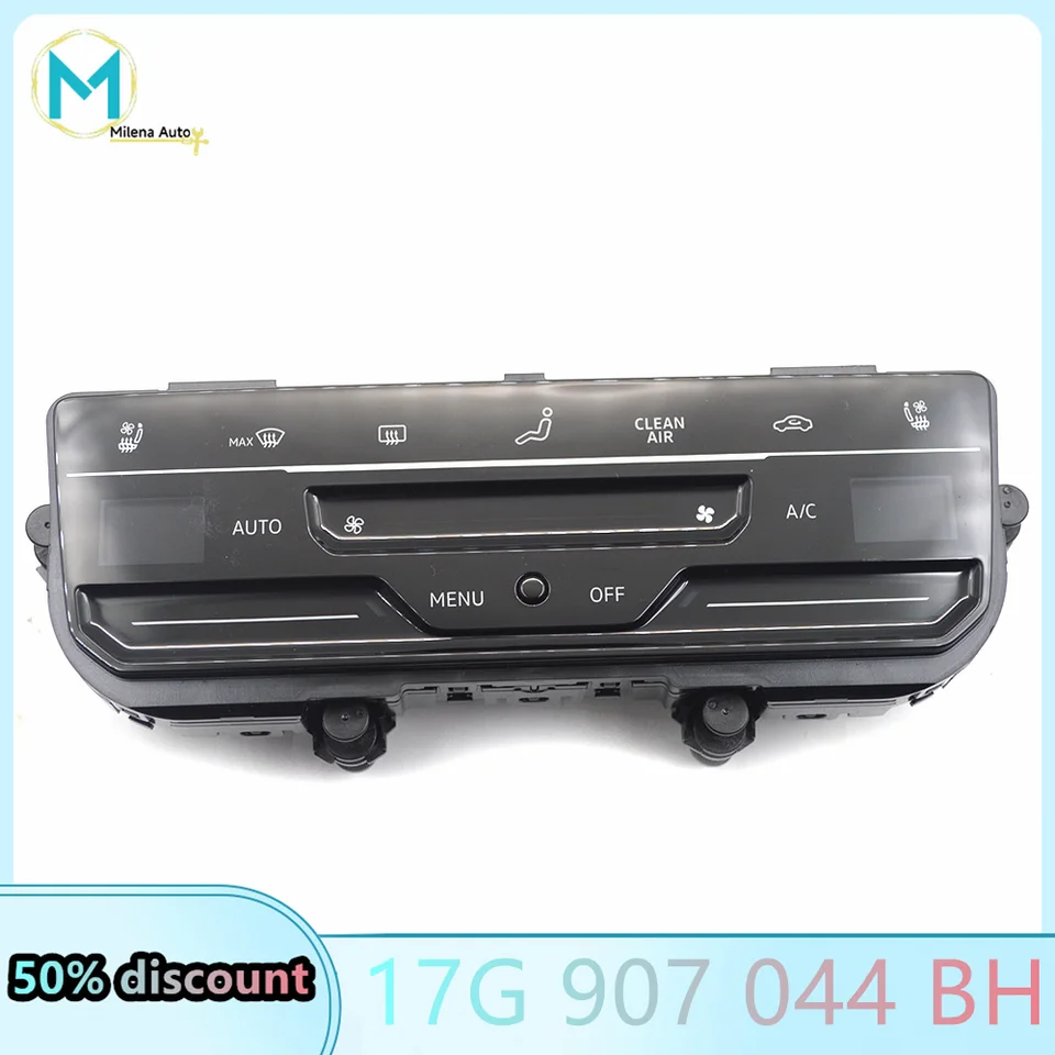 Vhodný pre VW Jetta MK7 Golf MK7 T- ROC LCD KLITÁCIA OVLÁDAČKÝ OVLÁDAČKÝ ODPAD s vykurovacím spínačom 17G907044BH 17G 907 044 BH