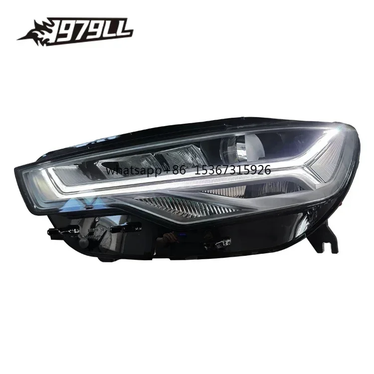 Viac kvalitných automobilových lampy 2014 2015 2016 12-18 C7 C7PA Hlava osvetlia upgrade na nové štýlové LED svetlomety pre Audi A6
