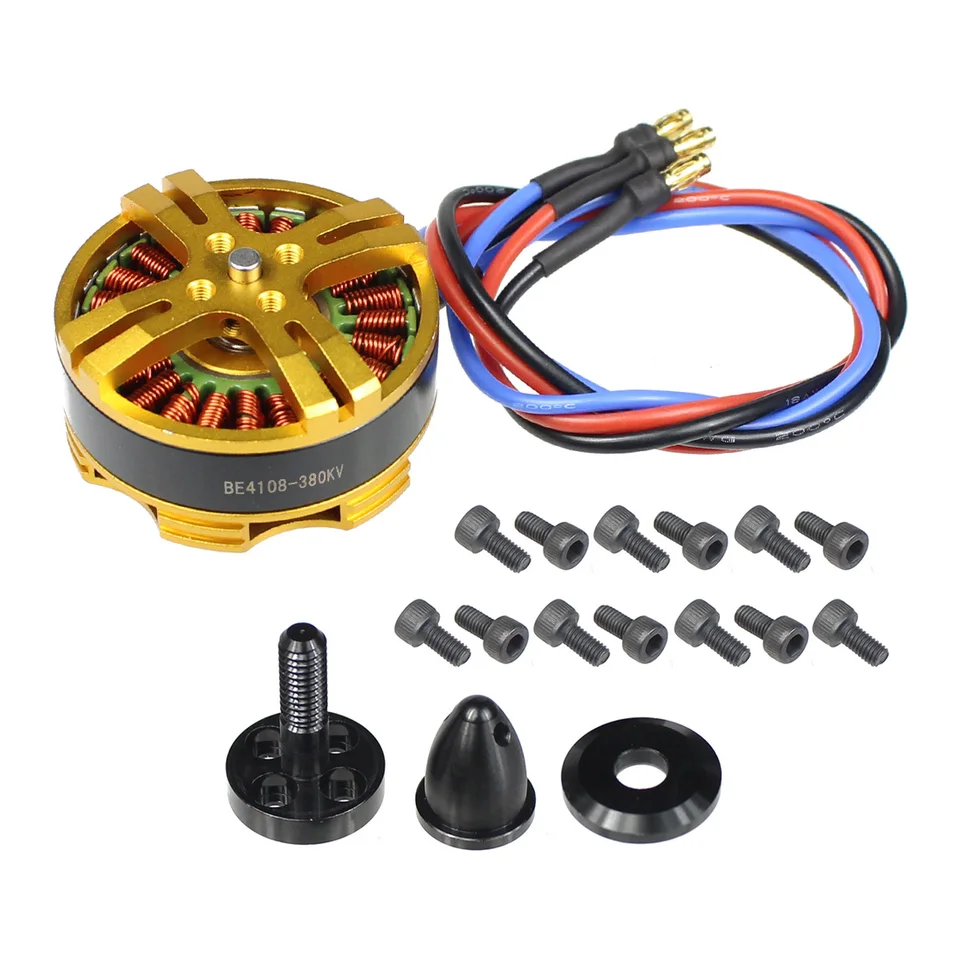 Viac rotorový vrtuľník Časť Tarot 4108 3-6S 380KV 580KV 720KV Disk Typ Multi Rotor Brushless Motors pre RC Drone