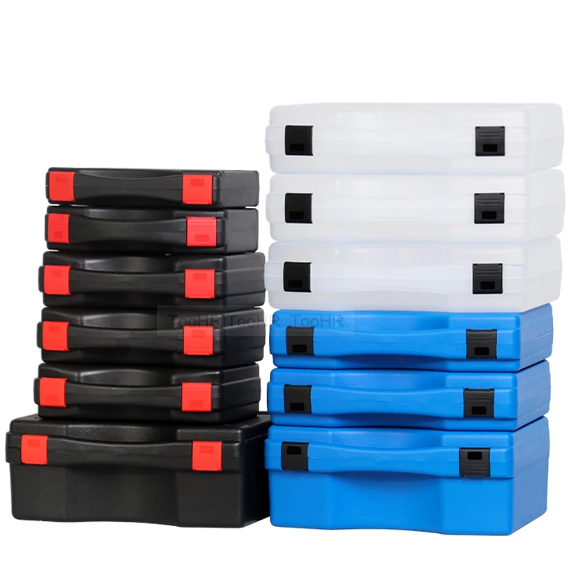 Viacfarebný plastový náradie prenosné bezpečnostné vybavenie Prístroj pre notebook Storage Box Hardware Outdoor Tool Puzdro s penou