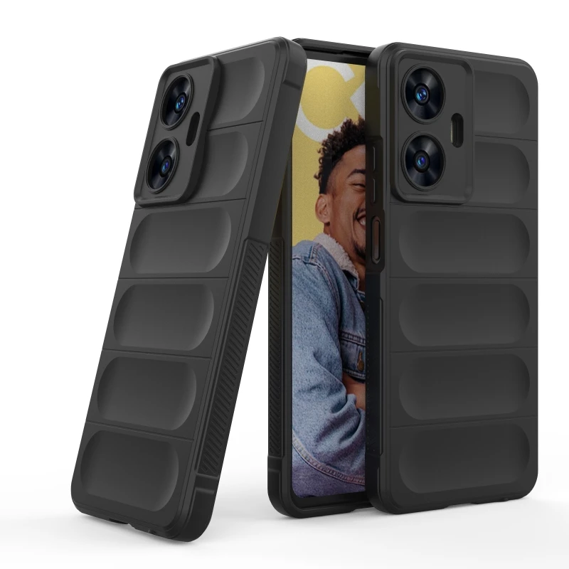 Viacfarebný puzdro pre prípad C55 Case Realme C55 Cover Funda Shell Soft Silikone TPU Ochranný telefónny nárazník pre Realme C55