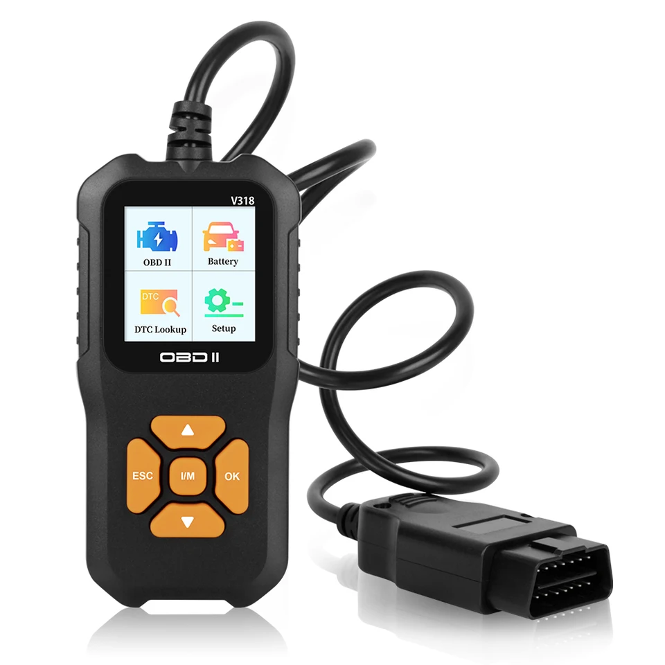 Viacjazyk V318 Clear/Erase Codes Skontrolujte systém Diagnostického nástroja Scanner Scanne