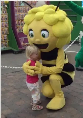 Vianoce včely maskot maskot kostým včely Mascotte nový dospelý Halloween vianočné šaty celé telo rekvizity outfit