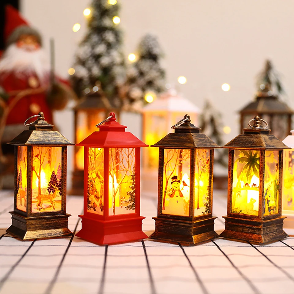 Vianočné lampa svetlo veselé vianočné dekorácie pre dom 2022 Navidad vianočný stromček vianočné darčeky Nový rok 2023