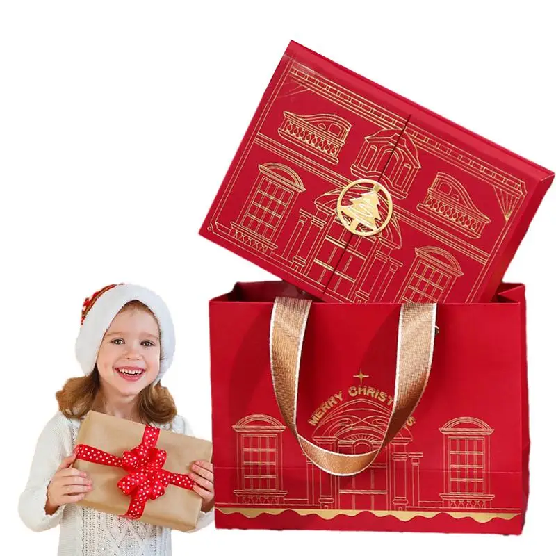 Vianočný adventný kalendár Krabica doplňuje vianočné odpočítavanie kalendár darčekový box odpočítavanie oslavy pre deti dospievajúce dievčatá dievčatá