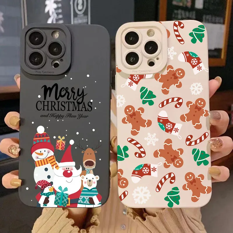 Vianočný vzor žiak na celú obrazovku Púzdro pre Huawei P30 P30 Mate 20 Pro Nova 7i Honor 20 50 9x y 7a 9 hlavný silikónový kryt
