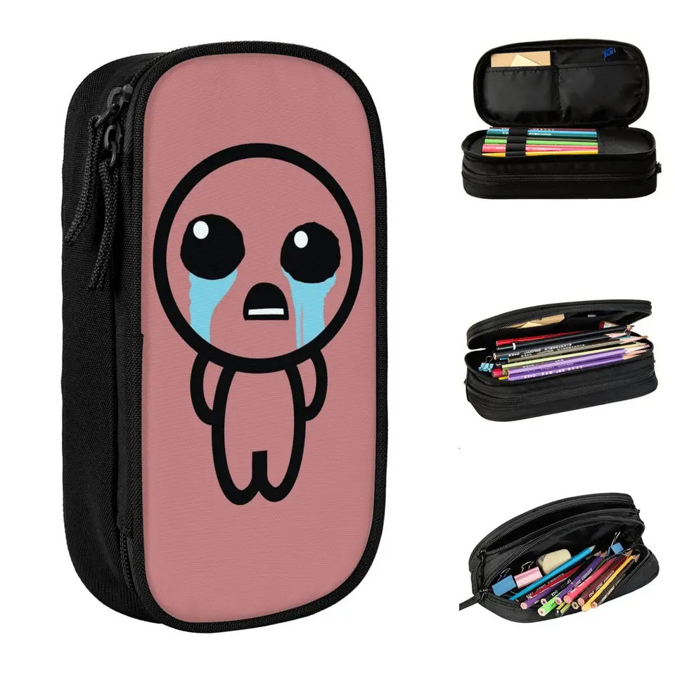 Viazanie Isaac Rebirth Pase Case Case Lovely Pen Box Student Študent Študenti Školské darčekové ceruzky ceruzky
