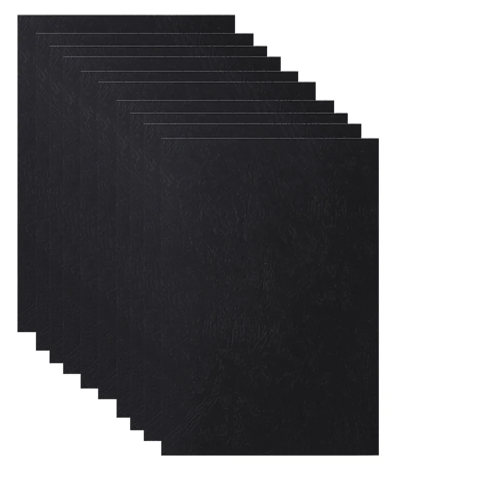 Viazaný kryt papiera, Kryt viazania koženého textúry A4, prezentácia 8,27x11,69 palca
