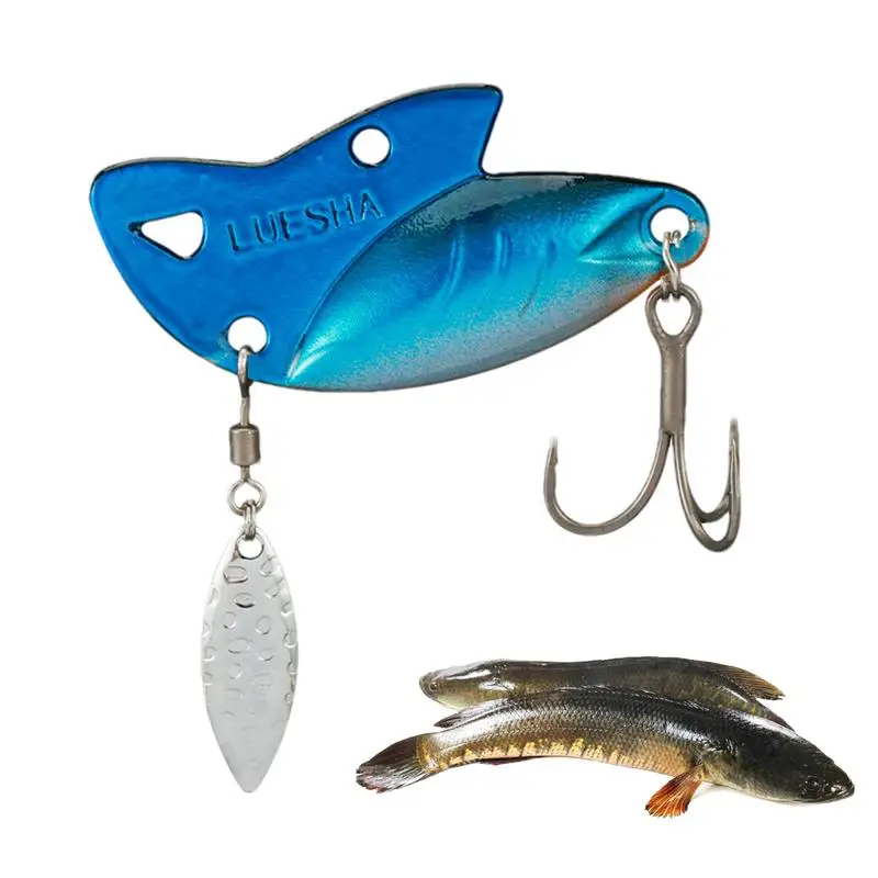 Vibračné návnady s železnou doskou Vibrácie Fishing Lure Realistic Rybing Tvrdé návnady