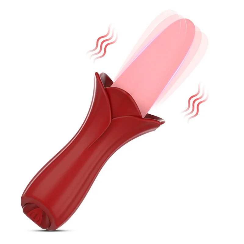 Vibrátor jazyka pre ženy klitoris a stimulátor vagíny G Spot a Clitor Licker Dámske elektrické vybavenie