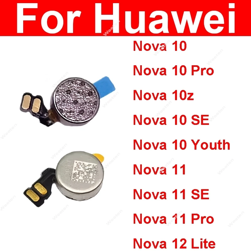 Vibrátor motora pre Huawei Nova 10 11 Nova 10 11 Pro Nova 10 11 SE Nova 10Z Nova 10 Youth Nova 12 Lite Vibration Motor Parts
