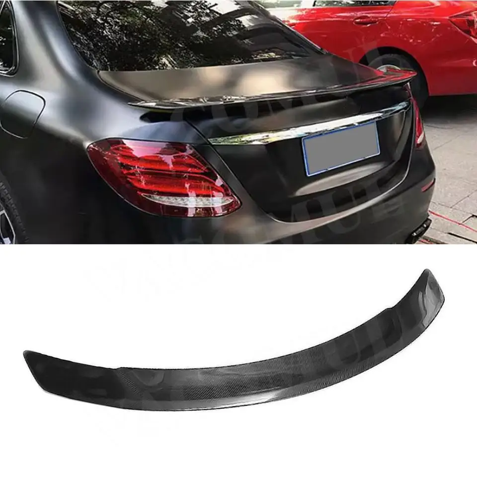 Vicomul uhlíkové vlákno automobilový spoiler zadná pery pre benzovku triedu W213 E63 AMG Sedan 2017-2019
