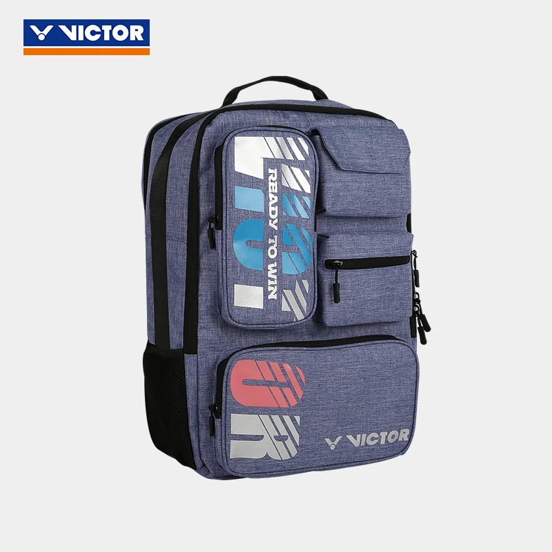 Victor 2024 Badminton Racket Bag Multifunkčný batohový batoh voľného času na voľný čas na ochranu krytu v kapacite.