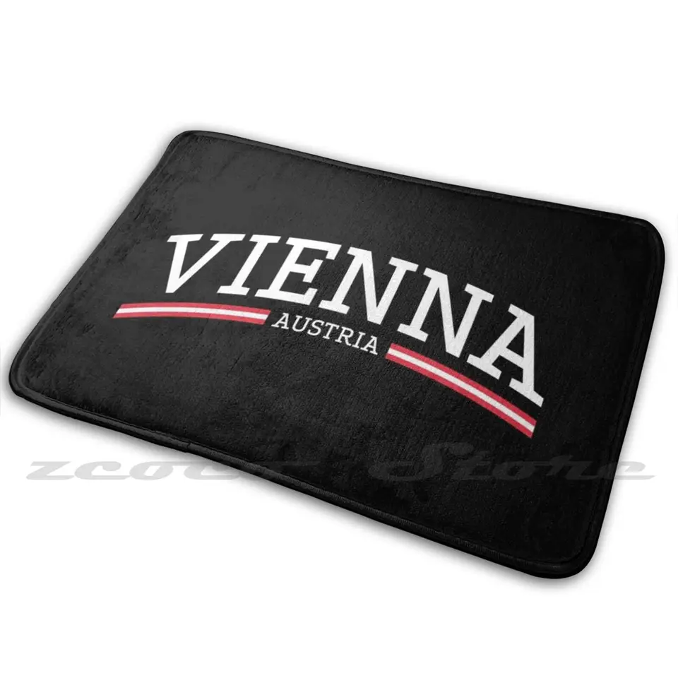 Viedeň Rakúsko koberec Voda absorbuje nekĺzavé dvere rohož Viedeň Rakúsko Rakúsko Viedeň Euro Euro mestská krajina Country Capital Germ Germ Germing