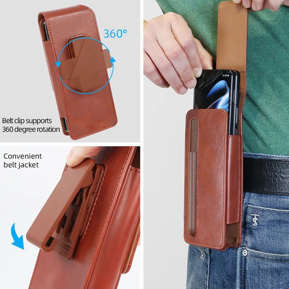 Vietao-kotla pasáre pre tašku Samsung Galaxy Z Fold 5 4 3 2 2 pánske opasky, puzdro na mobilný telefón s slotom z pera Z Fold 6 Phone Touch