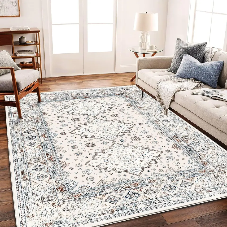 Vikama umývateľné vintage koberce boho nekĺzavky ľahké čisté mäkké koberec pre obývaciu izbu spálňa kuchynská kancelária dekor