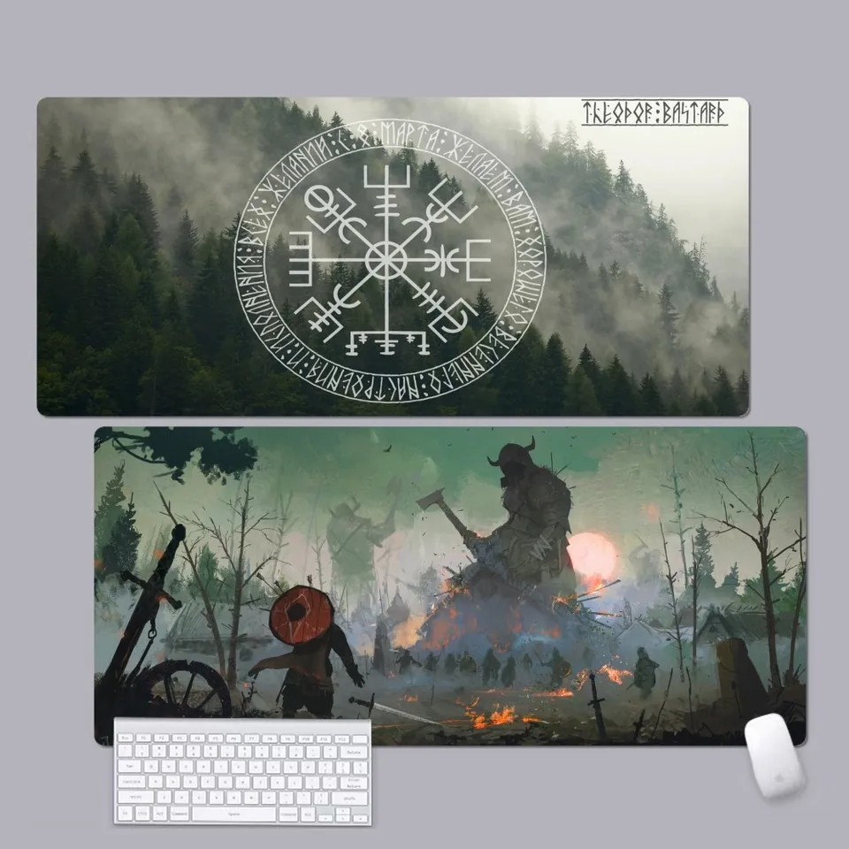 Viking-vegvisir logo myš na myš