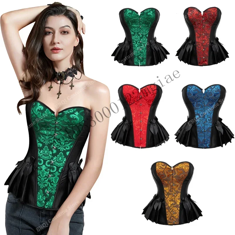Viktoriánska korzet Top Renaissance for Women Sexy Gothus Gothic Corsets Bustier plus veľkosť XS-7XL CMM221