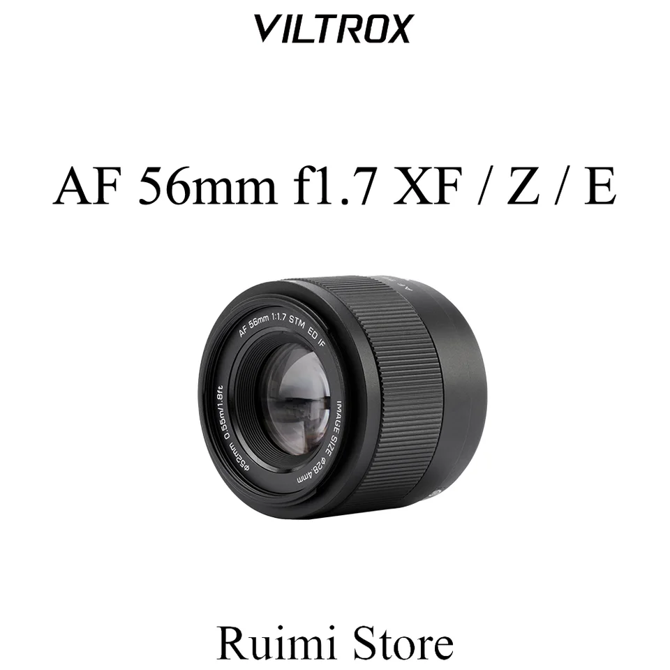 Viltrox 56 mm F1.7 Auto Focus APS-C objektív pre Fuji X Nikon Z Sony E Mount Mirrorless Cameas