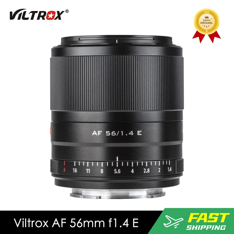 Viltrox AF 56 mm F1.4 56/1,4 E Veľká clona Auto Focus šošovky pre Sony E Mount Camera A6600 A5000 A5100 A6000 A6300