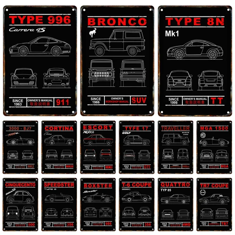 Vinobranie japonský dizajn automobilov logo Plaque Plaque Sports CAR Billboard Domov Garáž opravovňa nástenné umenie dekorácia nástenná maľba estetika