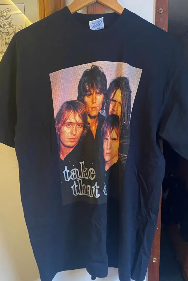 Vintage 1995 Take this UK Summer Tour Single Stitch T tričko Pop Band