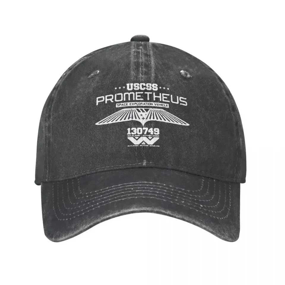 Vintage bavlna Prometheus baseball čiapky Men ženy klobúky cudzinci cudzinci mimozemský film Weyland Yutani Corp Cap