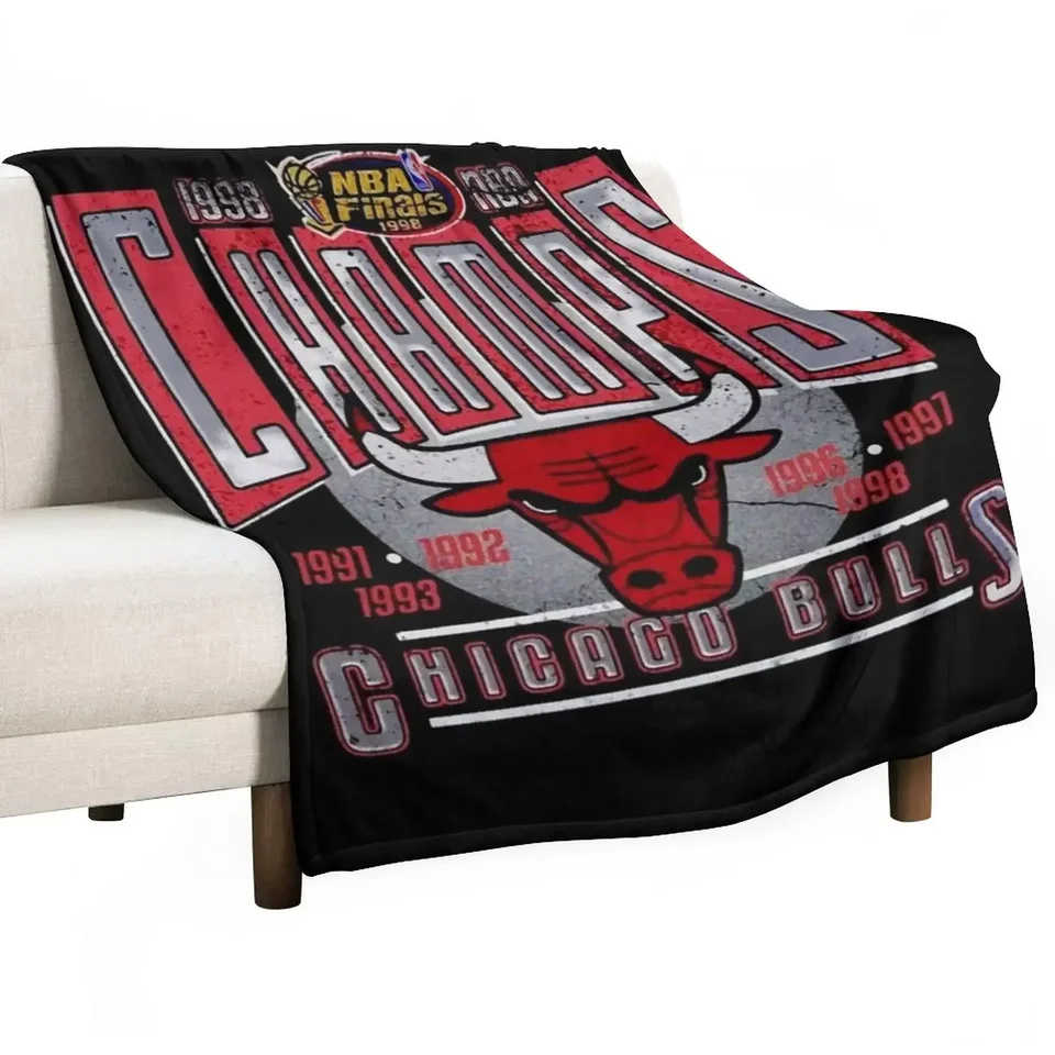 Vintage Chicago Basketball Champions Retro 1998 Hodno