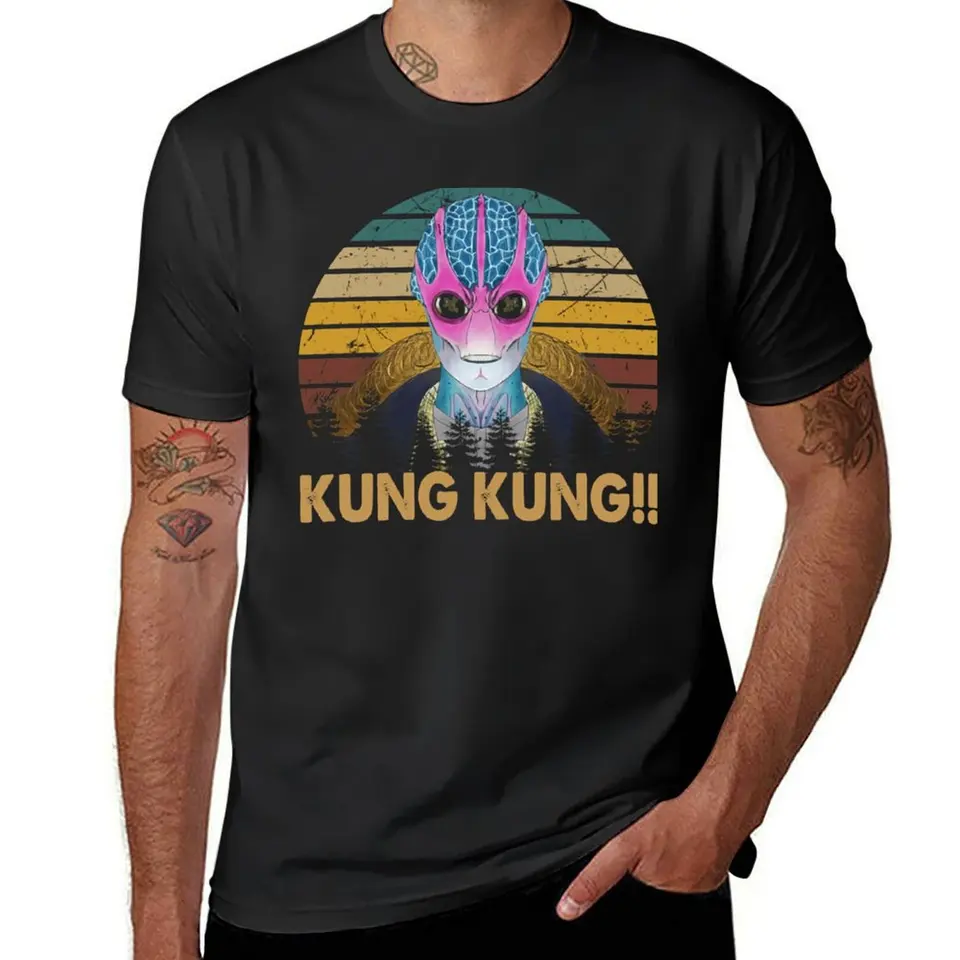 Vintage kung kung !!! Resident Alien Design Tričko Blúzky Športové fanúšikov