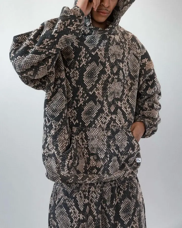 Vintage leopard camo mikina mikina dvojdielne sada pánske oblečenie gotické taktické camo mikina mikiny gotická salónik