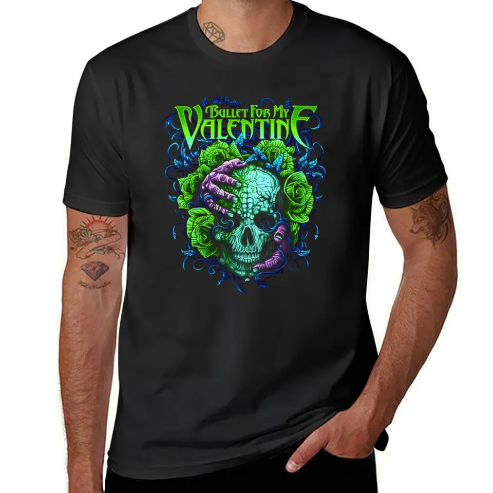 Vintage retro kosti Valentínske zelené darčeky Najlepšie muži Tričko Čierne nadmerné tričko pre mužov