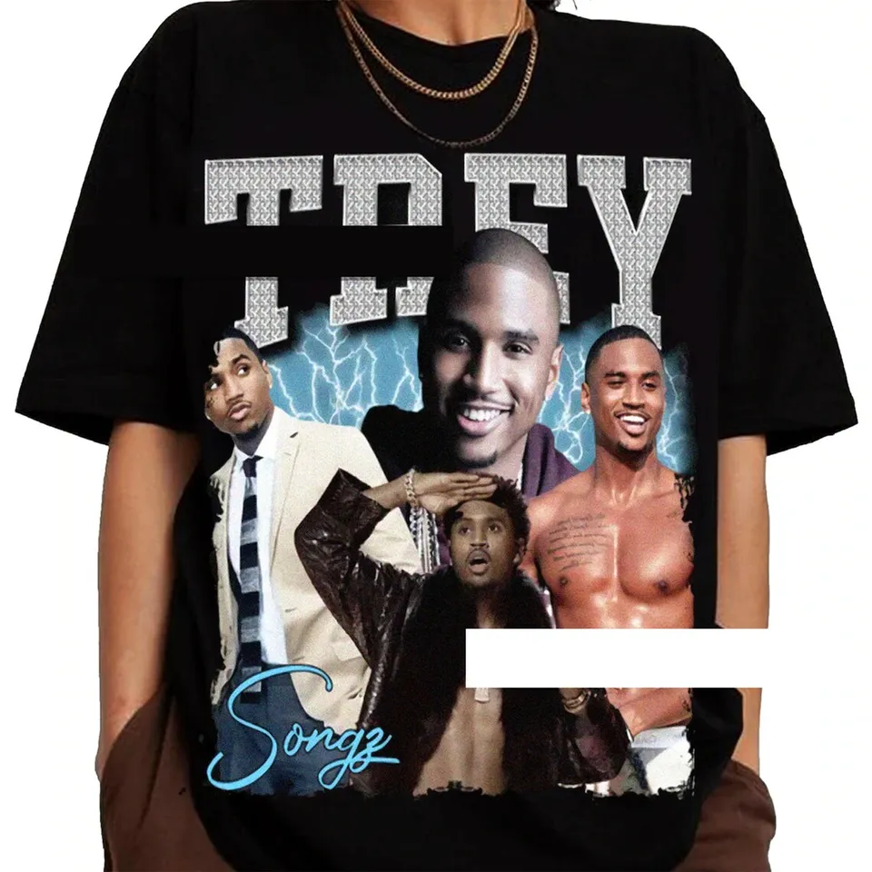 Vintage Trey Songz Tshirt Bootleg tričko The Love Hard Tour 2024 tričko Trey Songz Concert Tritle Trey Songz Fan Gift Trey Son
