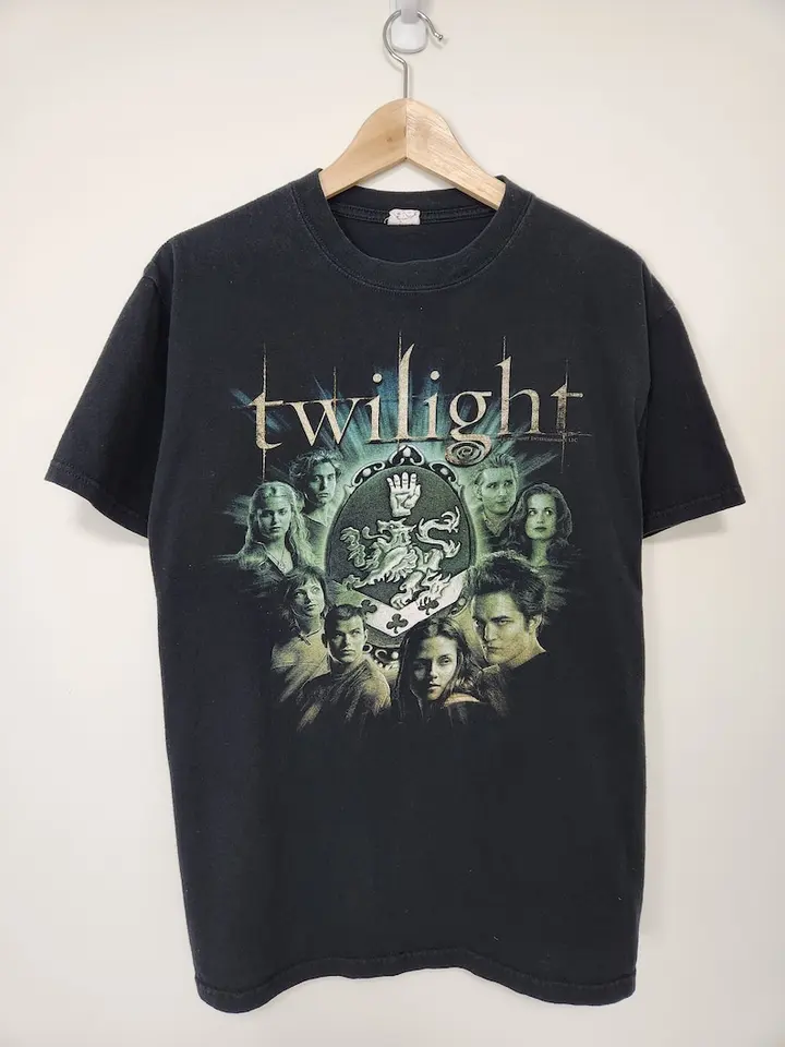 Vintage Twilight New Moon Movie Promo Crewneck Tričko Veľké veľké