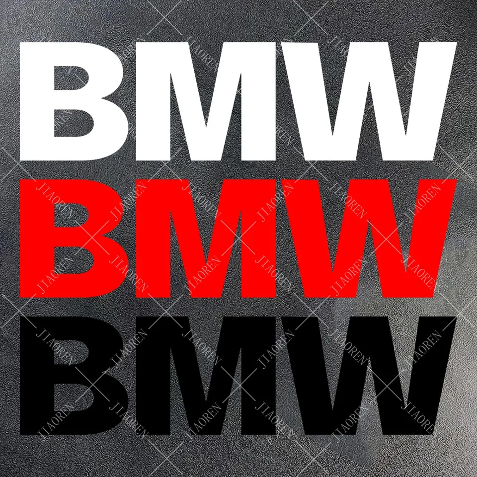 Vinyl BMW nálepky na logové nálepky
