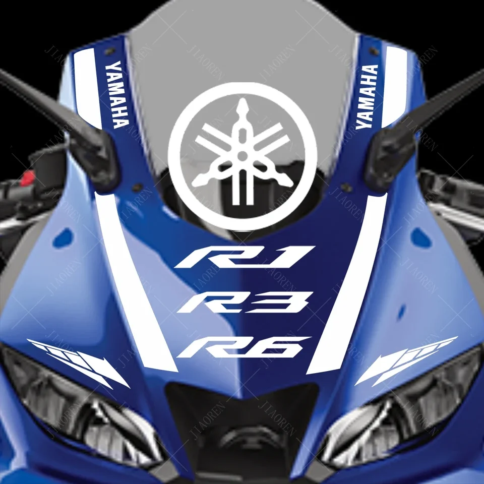 Vinyl front for yamaha nálepka R1 R3 R6 Motocyklový nálepkový logo znak 2022 2021 2020