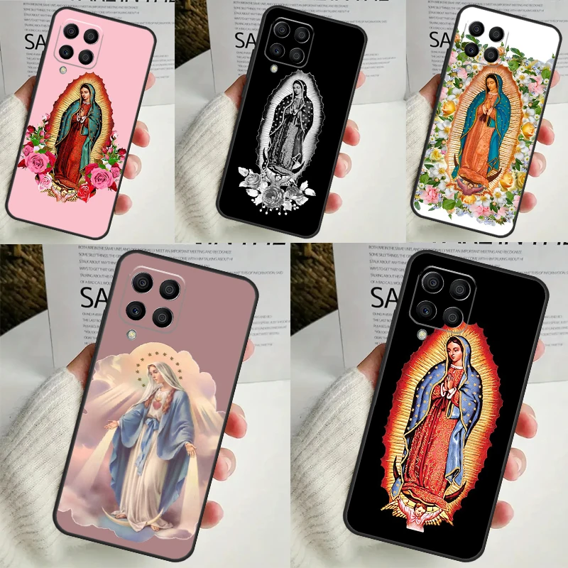 Virgen de Guadalupe Panna Mary pre Samsung Galaxy M21 M51 M12 M32 M52 M13 M23 M33 M53 M34 M54 M30S M31S M15 M55 M20 Prípad