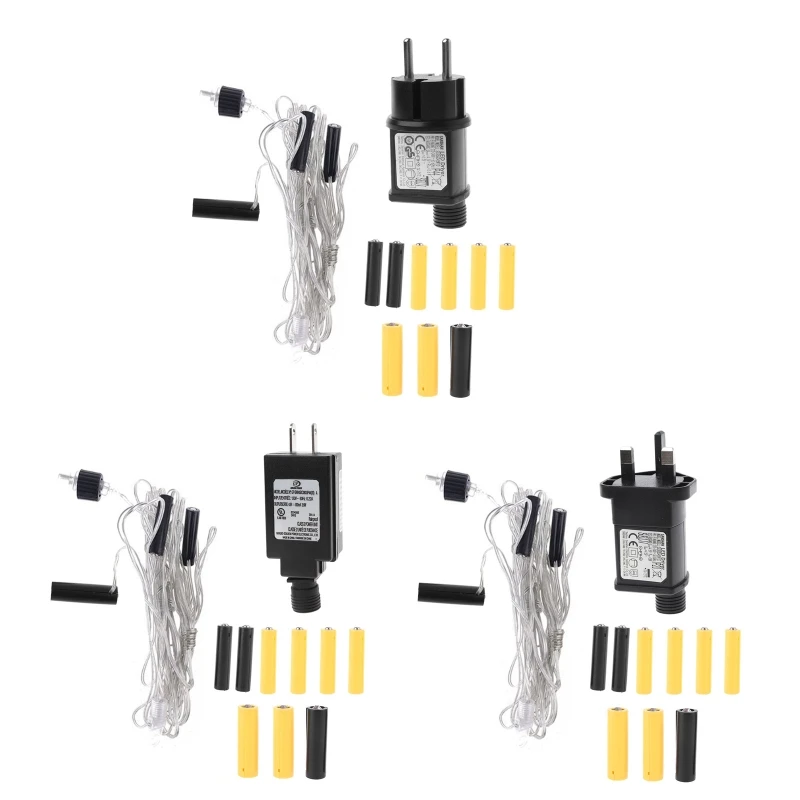 Virtuálna batéria AA AAA Eliminátory batérií pre sviatočné LED žiarovky/výmena hračiek/ventilátora za 4,5 V 3V AAA AA batérie