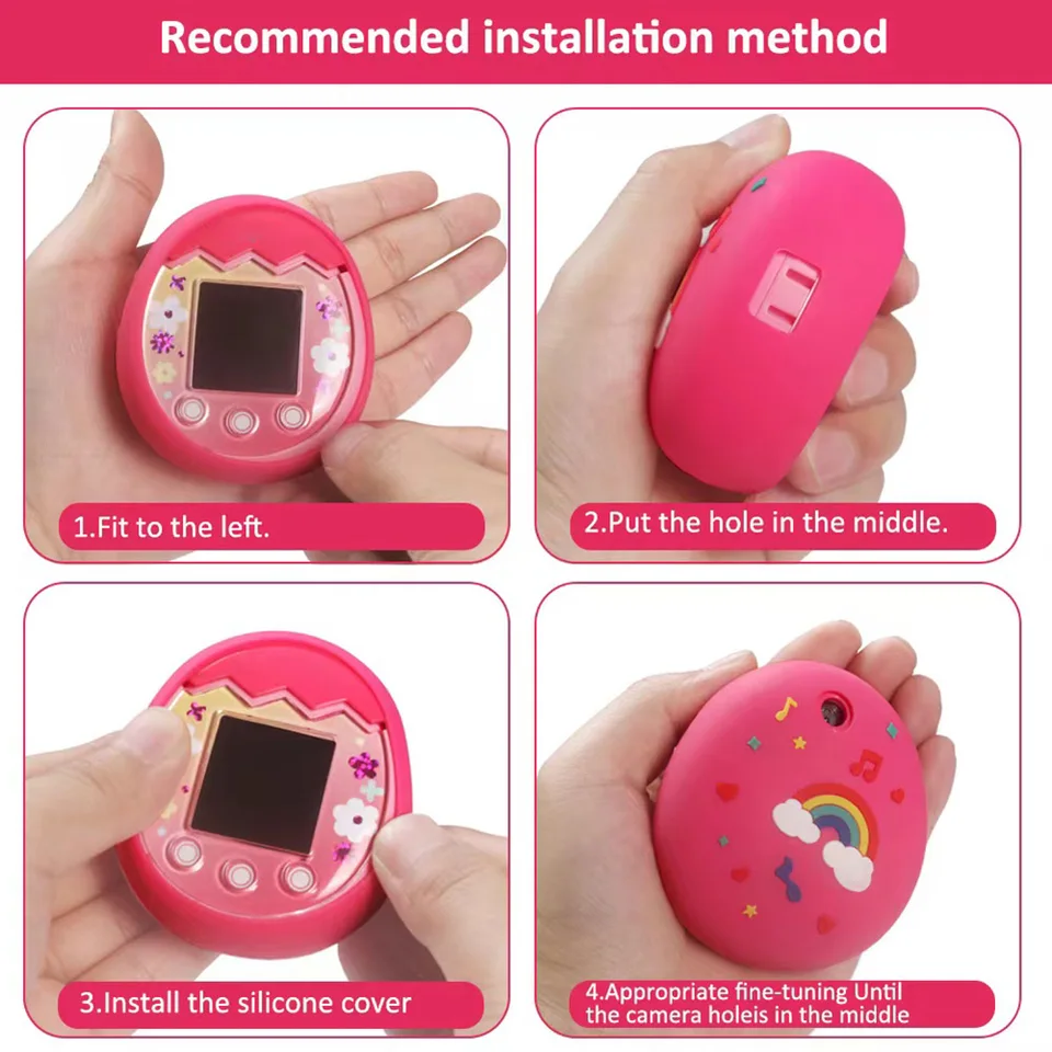Virtuálne elektronické digitálne domáce zvieratá pokrývajú detské narodeninové darčeky pre Tamagotchi Pix