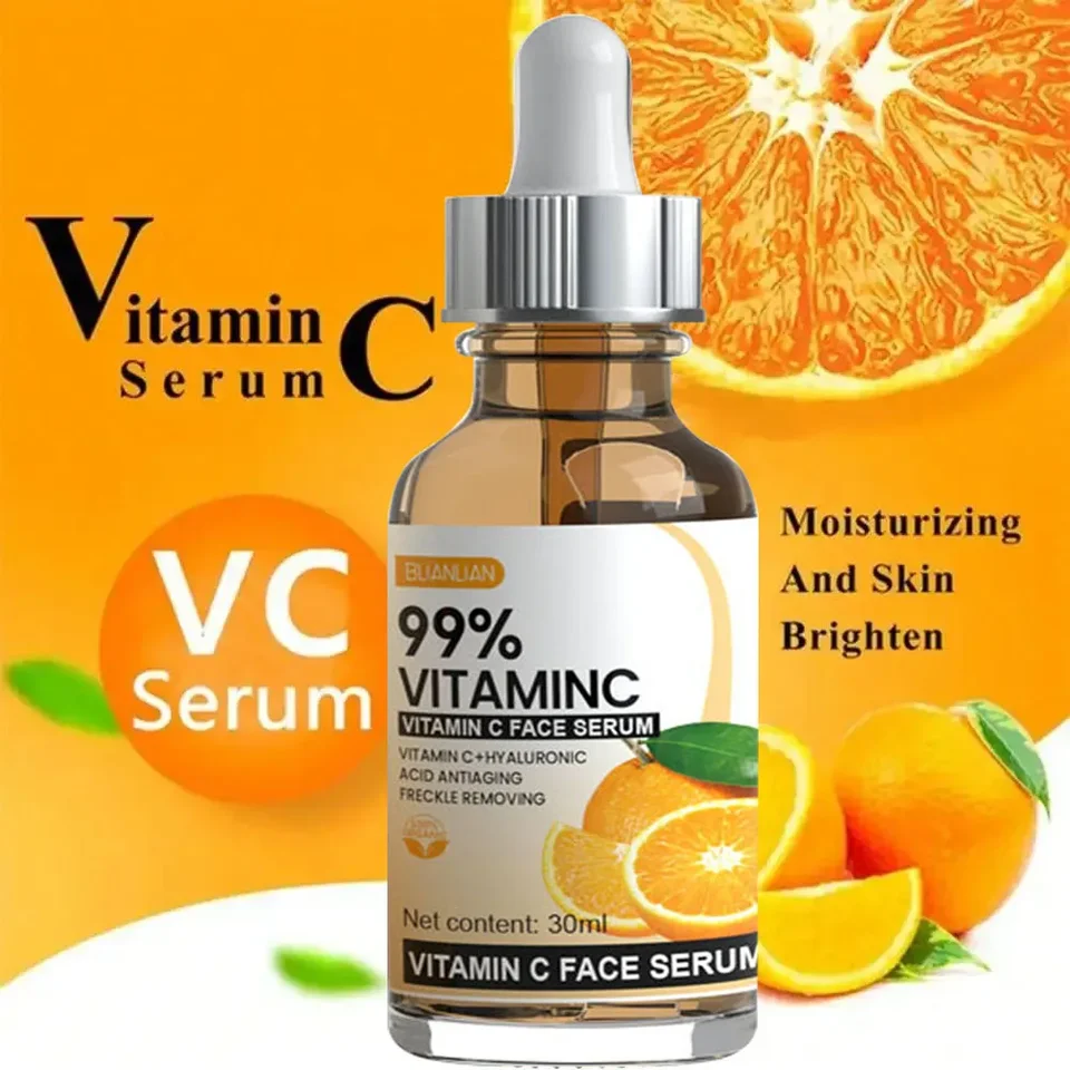 Vitamín C vrásky remover tváre Sérum zdvíhanie zdvíhajúcich ostreľovanie jemných línií proti starnutiu Essencia bielenie rozjasnite výživu starostlivosti o pleť