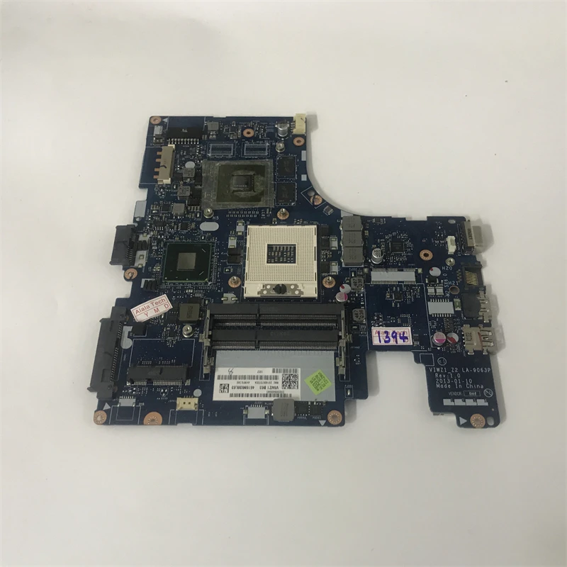 VIWZI-Z2 LA-9063P pre Lenovo IdeaPad Z400 NAPOJE STARKOVÁ STROJA s grafickou kartou DDR3 Hlavná doska 14 palcov