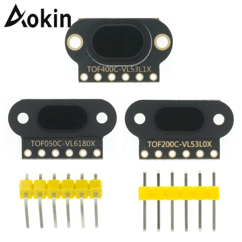 VL6180/VL53L0X/VL53L1x čas letu (TOF) Modul laserového snímača TOF050C TOF200C TOF400C 50 cm/2m/4m IIC pre Arduino STM32