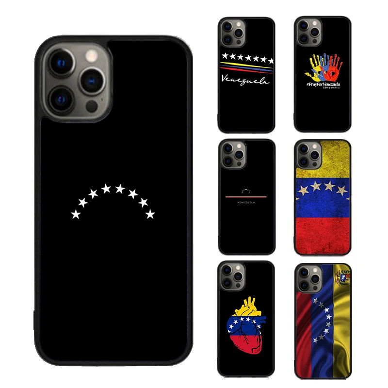 Vlajka krytu telefónu Venezuela pre iPhone SE2020 15 16 14 13 Pro Max Coque 12 11 Pro Max pre Apple 8 Plus 7 6s Fundas